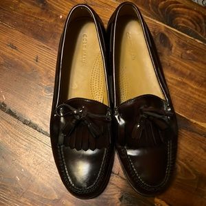Cole Haan Mens loafers size 12 all leather worn 2x